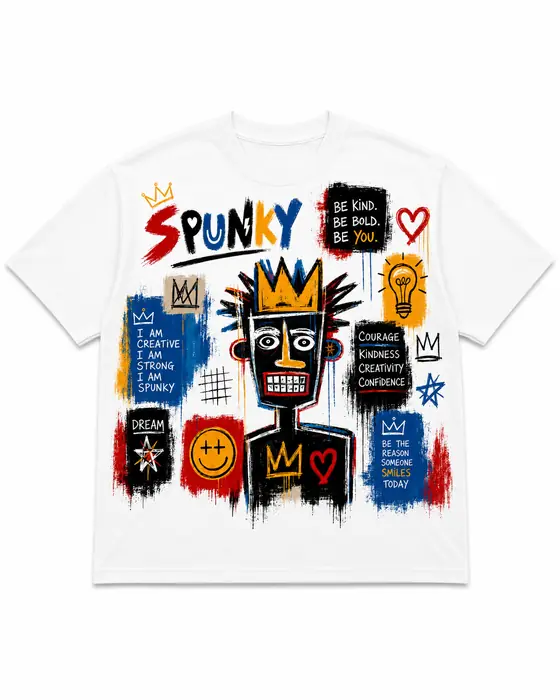 Spunky Art Graphic T-Shirt
